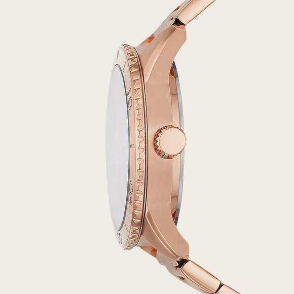 Fossil BQ3596 Dayle Three-Hand  Date Rose Gold-Tone Stainless Steel Watch main image 5